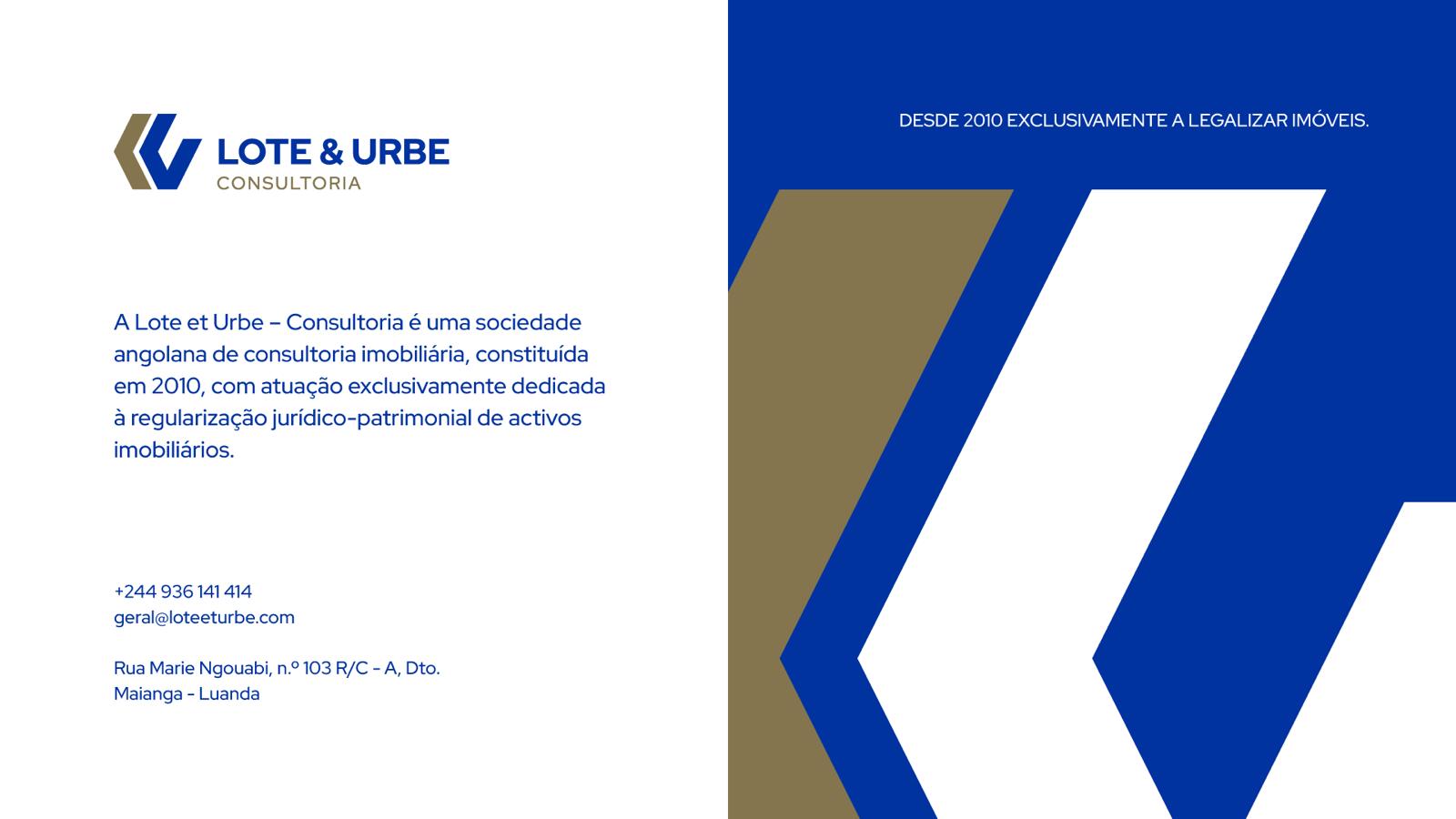 Lote & Urbe Consultoria - desde 2010 exclusivamente a legalizar imoveis.